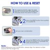 BRILLIRARE Key Lock Box, Waterproof Combination Lockbox Wall Mount 4