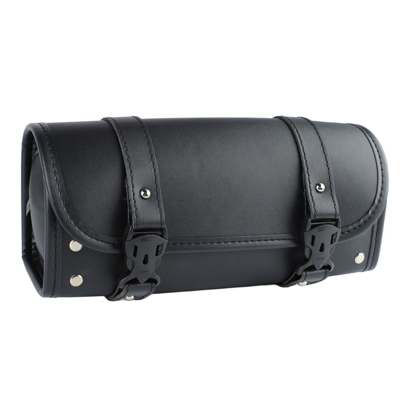 Motorbike Roll Saddlebags 2 Strap Buckle Closure Waterproof 2 Strap