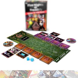 Funko Survive 'Til 6AM: Snaps! Game Vinyl Figurine Bundle with 1 F N A F Theme Compatible Trading Card (69837), Small