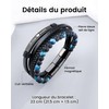 VGWON Geschenk Großvater Armband Männer Weihnachten Geburtstag Geschenk für Opa