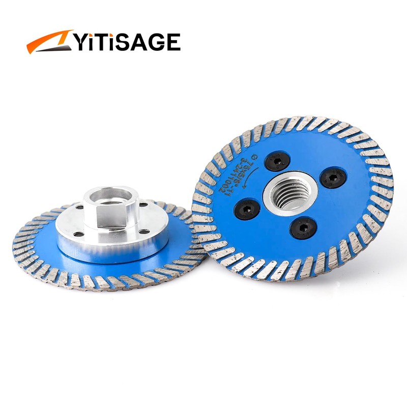 YITISAGE 3 inch Tile Diamond Saw Blade Turbo Segment Carving