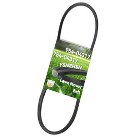 954-04317 Lawn Mower Drive Belt Fits for Cub Cadet MTD Troy Bilt RZT L42 L46 L50 S42 S50 Z-Force L48 L60 ZT-L50 754-04317A 754-0498 754-0204 Ariens 07211500 Troy-Bilt 1108500 (1/2" x 67")