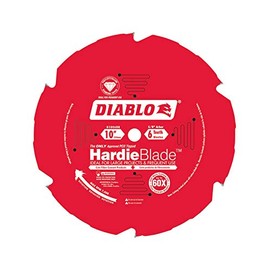 Diablo D1006DH 10 6T Diablo PCD Table and Miter Saw HardieBlade