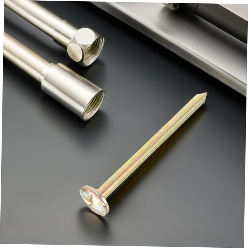Kisangel 8pcs Stainless Steel Survey Stakes for Accurate Property Line