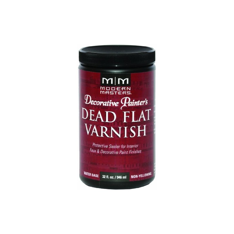 Modern Masters DP609-32 Dead Flat Varnish, 32-Ounce