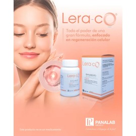 Panalab Lera-co Suplemento 30 Cápsulas Ácido Alfa, Omega 3                                                                                            