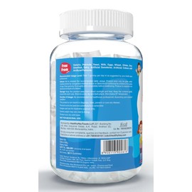 Generic Junior Calcium Gummies - for Kids - for Healthy Bones & Joints - Strawberry Flavour - 30 Soft Gummies