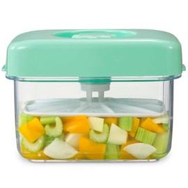 新輝合成 Shinki Synthesis Tombow Instant Pickle Bowl Mummy Square Type 3 Green Easy to See Contents NK3 Width 9.6 x Depth 6.3 x Height 6.5 inches (24.5 x 16 x 16.5 cm), Made in Japan