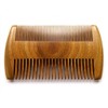 Myhsmooth GS-SM-NF Handmade Natural Green Sandalwood No Static Comb Pocket