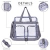 Oraben Clear Bag Clear Tote Bag Stadium Approved Transparent Bag,
