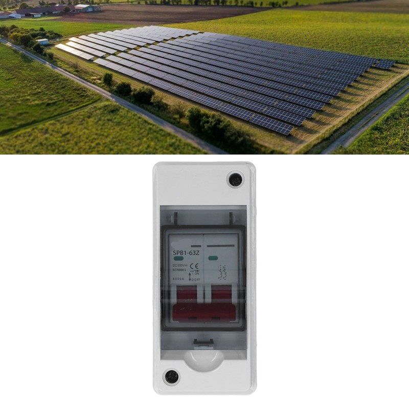 Solar PV Disconnect Switch with IP65 Waterproof Distribution Box Mini