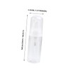 Outanaya 2pcs Refillable Dispenser Bottles Compact Pump Containers for Travel