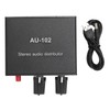 2 Channel Amplifier 1 Input 2 Output Active Stereo Audio