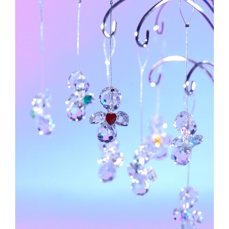 CRYSTAL WORLD Birthstone Angel- August
