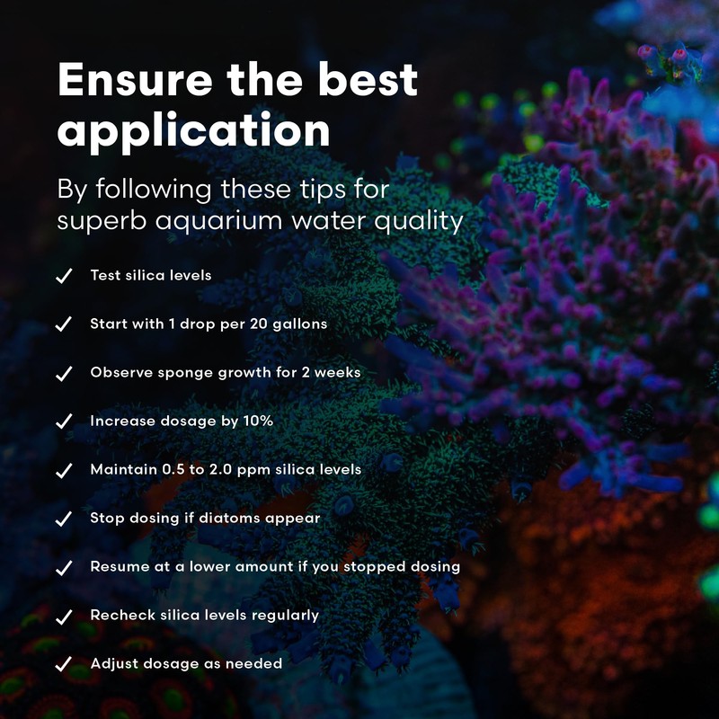 Brightwell Aquatics SpongExcel – Ionic Silica Solution for Marine Sponge
