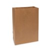 Brown Paper Bags - 1/8 BBL 100 Pack Kraft Paper