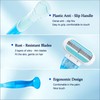 12 PCS Replacement Razor Blades, With 1 Handle, Compatible With