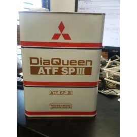 Mitsubishi Genuine Mitsubishi SPIII SP3 & KIA Transmission Fluid ATF / 4 Quarts  4 liters