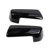 ALLTIMES Pair Gloss Black Mirror Cap Cover Replacement For Chevy