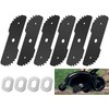 6 Pack 7-1/2-inch EB-007 Edge Hog Heavy-Duty Edger Replacement Blade