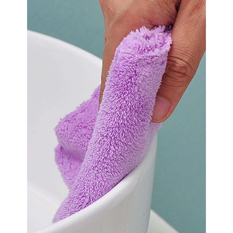 Microfiber Kitchen Dish Cloths Set, Pack of 10