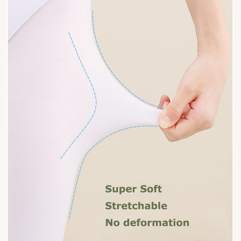 MSMAX Women Dance Tights Soft Convertible 60D Tights for Ballet