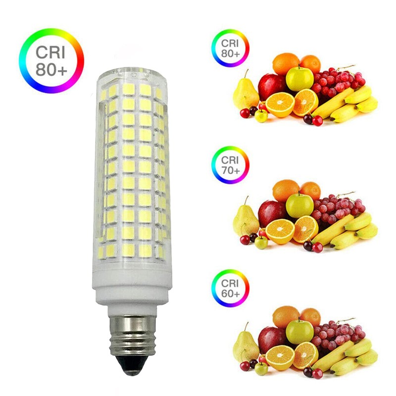 Lxcom Lighting E11 LED Corn Bulb 15W Dimmable Ceramic LED
