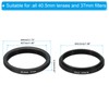 PATIKIL 40.5mm-37mm Metal Step Down Ring Camera Lens Filter Adapter