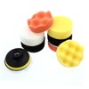 PACKOVE 10pcs Wool and Pad Buffing Sponge Kit for Car