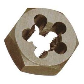 Hex Rethreading Die, Std 7/16In, 20 Pitch