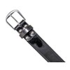 CHAMPRO Patent Leather Belt; Adult; Black, Adult Large (A068BL)