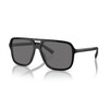Dolce & Gabbana DG4354 Men's Sunglasses Black/Dark Grey 61