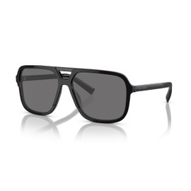 Dolce & Gabbana DG4354 Men's Sunglasses Black/Dark Grey 61