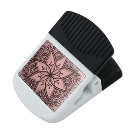 Henna Flower Art Tattoo Marriage Refrigerator Fridge Magnet Magnetic Hanging Hook Note Snack Clip