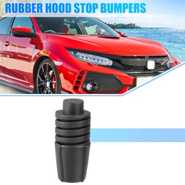 uxcell 2 Pcs Car Hood Rubber Bumper Hood Bumper Stops Cushion Stoppers Black Rubber for Honda Civic Accord SPIRIOR