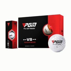 MIBRIL Golf Ball PGM (Pro Golf Master) 1 Dozen (Pack of 12) 3-Piece Construction