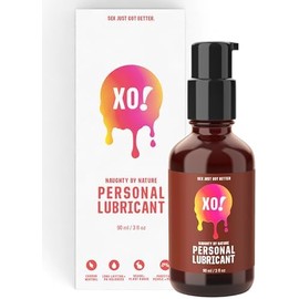 XO Xo Naughty By Nature Lubricante Vegano, 3 Fz