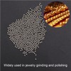 Stainless Steel Polishing Beads Burnishing Ball Jewelry Polishing Accessory (2mm)