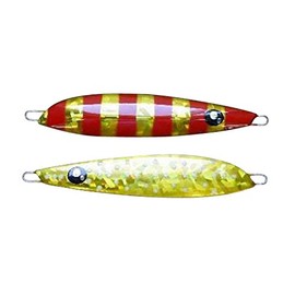 EzoHachi(エゾハチ) NaMaRaJig SlowTune250g #07 レッドゴールドゼブラ メタルジグ ルアー