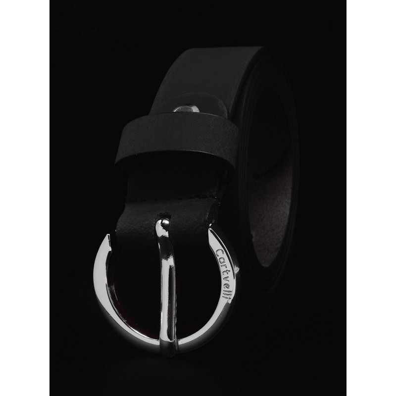 Cartvelli Women's Leather Belt 2.5 cm Narrow with Gift Box
