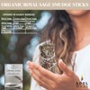 Soul Sticks 1 Pack 9 Inch Royal Sage Smudge Stick