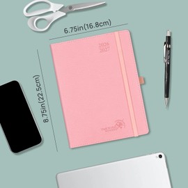 POPRUN Planner 2026-2027 (Size 6.75"x 8.75"), Academic Year Weekly Planner