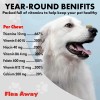Flea Away 100 Chewable Tablets Flea, Tick & Mosquito Repellent