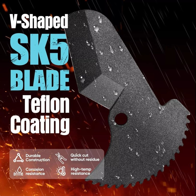 SHALL PVC Pipe Cutter,2-1/2”,