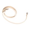 Leather Bag Strap 41.33 to 48.03in Adjustable 0.35in Wide Replacement