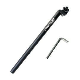 UPANBIKE Bike Seat Post Aluminum Alloy Extra Long 17.7inch(450mm) Replacement Bicycle Seatpost φ 25.4 27.2 28.6 30.4 30.9 31.6mm(28.6mm)