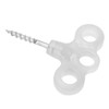 10pcs Luminous Camping Tent Pegs Set ABS 3 Hole Screw