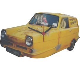 Only Fools & Horses Reliant Robin Wooden Wall Clock - Gift Boxed