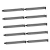 TEHAUX Optimal Performance Dust Management 10pcs PVC Pc Fan Cover