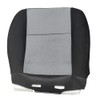 Zieichy Driver Bottom Cloth Seat Cover Gray Compatible with Chevy